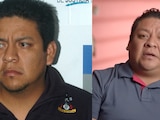 Antes y después Arturo Calderón Gamiño, esposo de Alejandra Marín