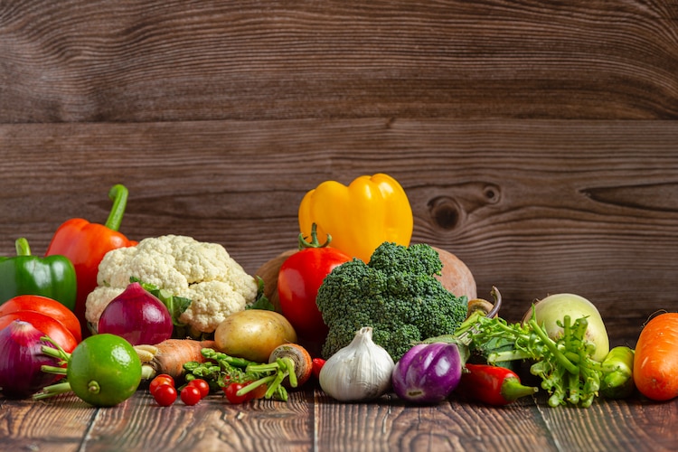 Verduras frescas en imagen ilustrativa