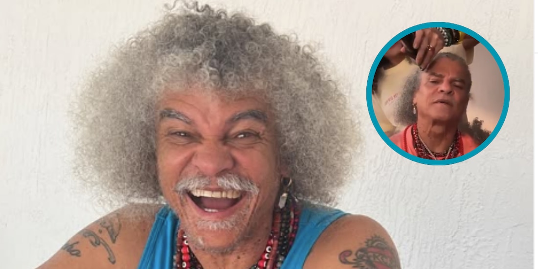 El Pibe Valderrama presumió su nueva imagen y cambio de look.