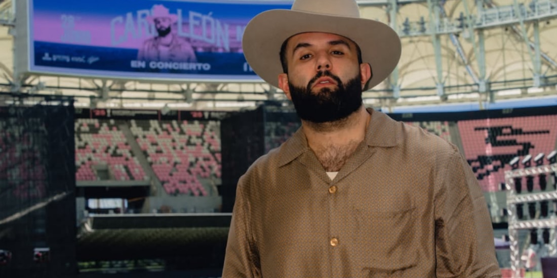 Carín León dará un monumental concierto en el estadio del Inter Miami