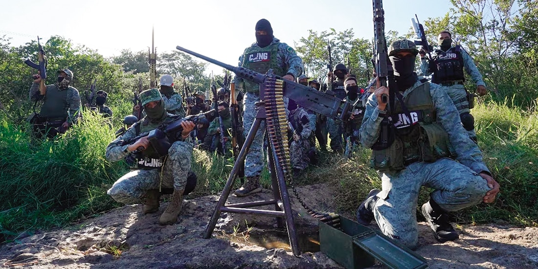 Integrantes del CJNG, en imagen de archivo.