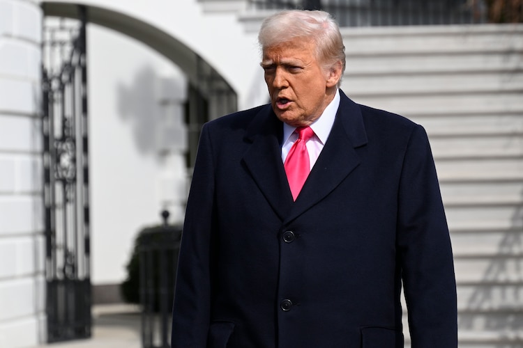 El presidente de los EU, Donald Trump