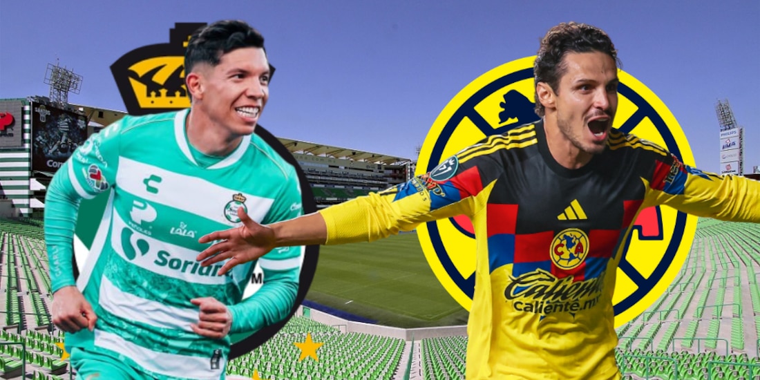 Santos recibe al América en el Estadio TSM para la Jornada 13 de la Liga MX.