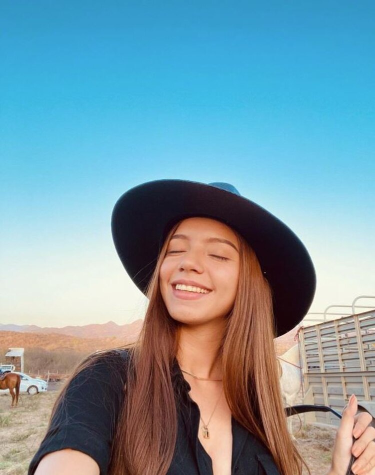 María Fernanda, hija de Luis Ángel "El Flaco"