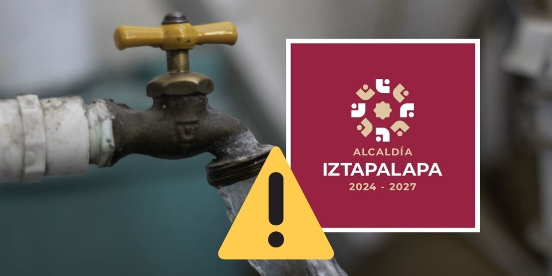 Habrá reducción en suministro de agua en alcaldía Iztapalapa.