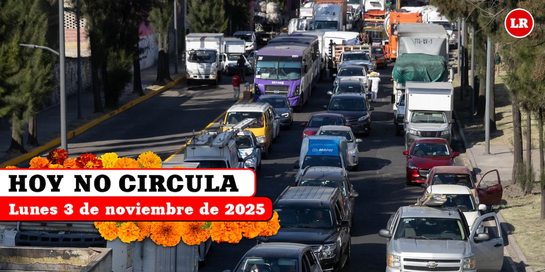 Conoce cómo aplica el Hoy No Circula este lunes en la Zona Metropolitana del Valle de México.