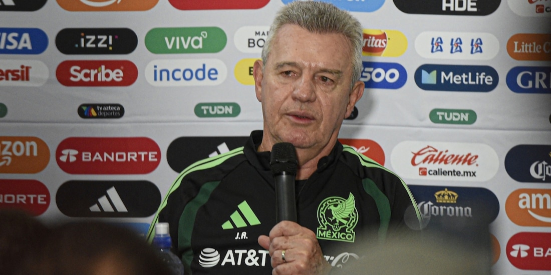 Javier Aguirre, entrenador de la Selección Mexicana, en conferencia de prensa