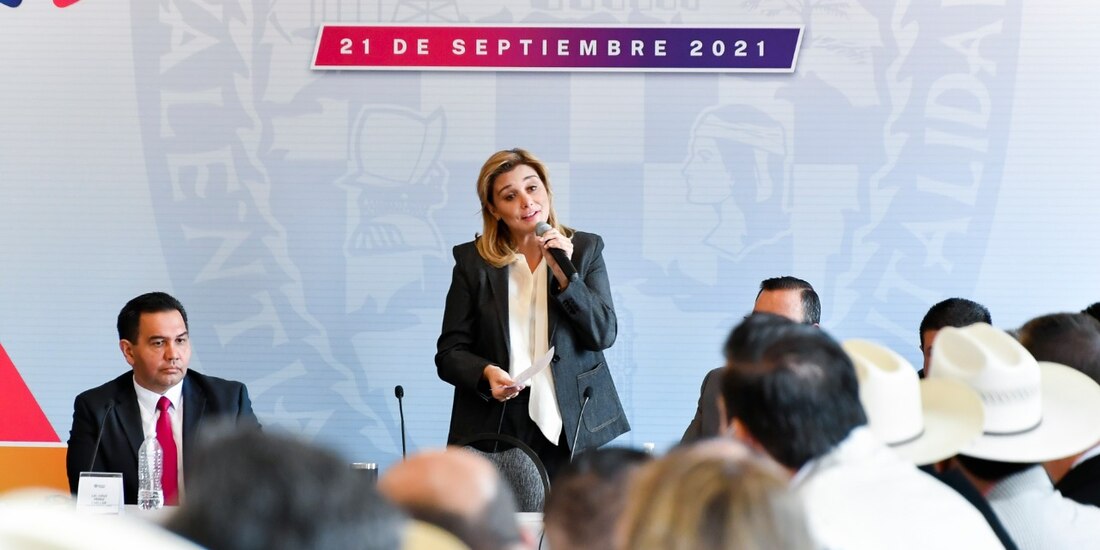 Maru Campos, gobernadora de Chihuahua.