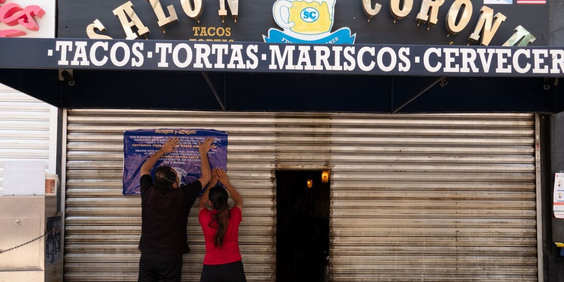 La pandemia ha ocasionado el cierre de numerosos comercios.