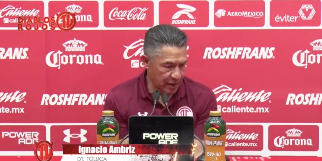 Ignacio Ambriz es el actual estratega de los Diablos Rojo de Toluca.