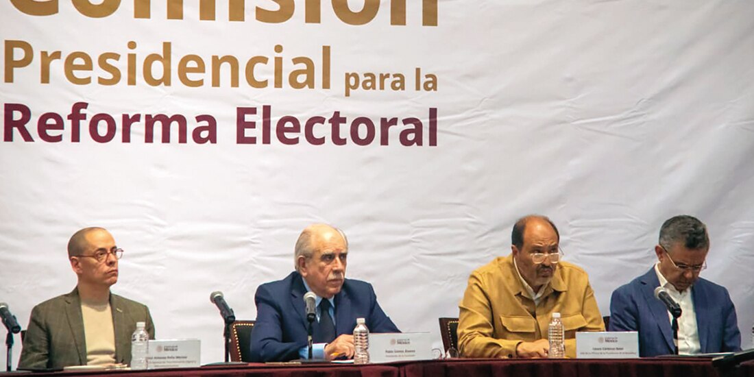 Audiencias públicas de la Comisión Presidencial para la Reforma Electoral, ayer.