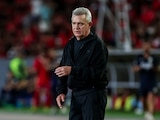 Javier Aguirre en un duelo de la Selección Mexicana