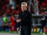Javier Aguirre en un duelo de la Selección Mexicana
