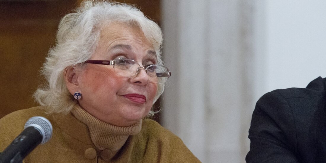 Olga Sánchez Cordero, titular de la Secretaría de Gobernación.