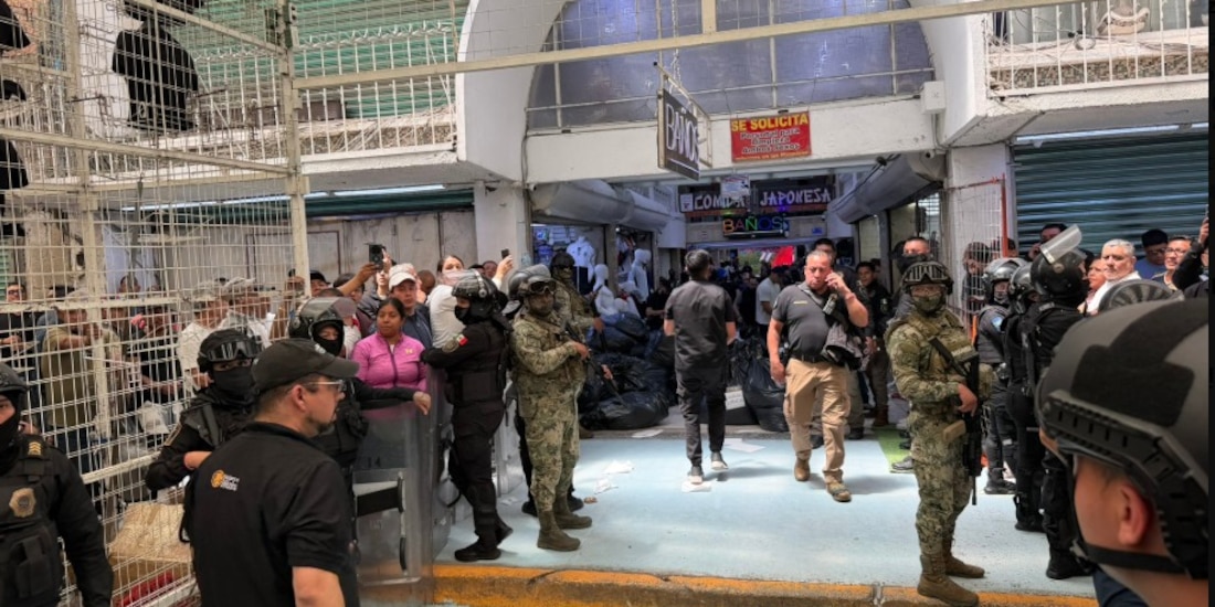 El operativo se realizó pasado el mediodía de este jueves.