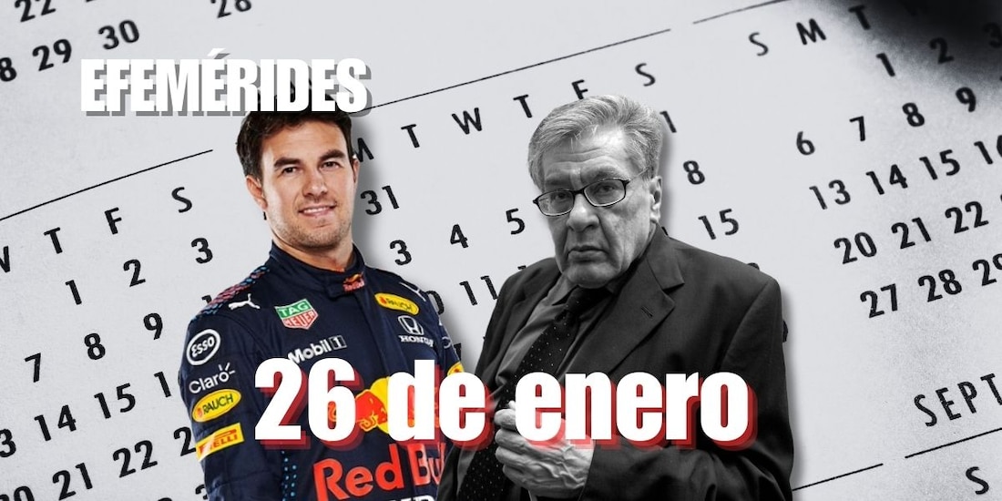 Estas son las efemérides de hoy, 26 de enero.