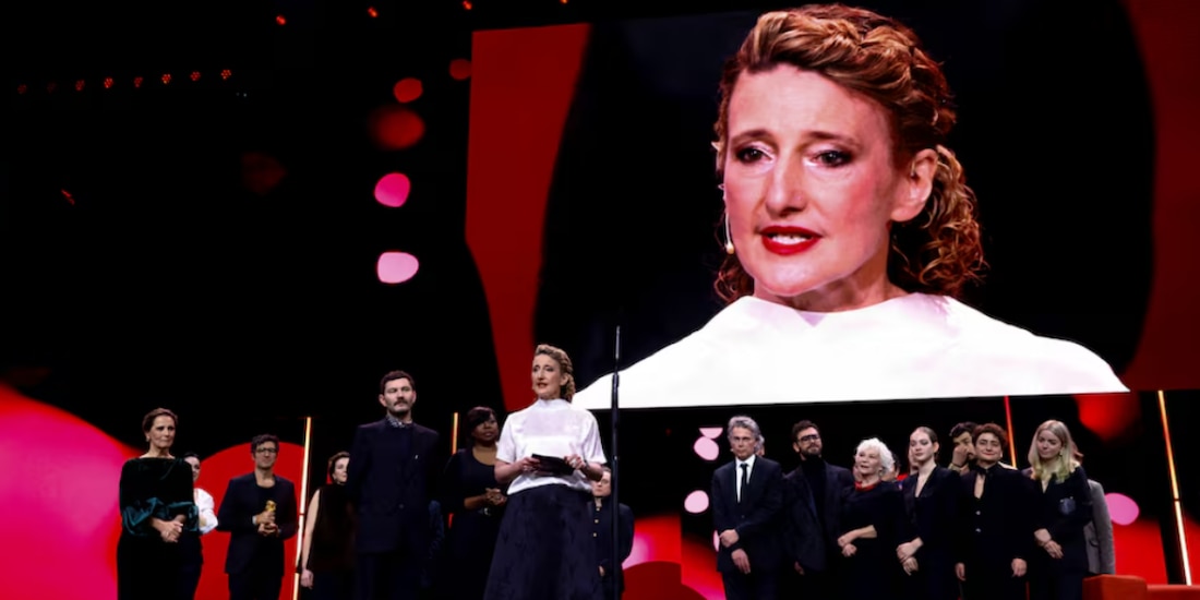La directora del Festival de Cine de Berlín, Tricia Tuttle, en la Berlinale, el 21 de febrero de 2026