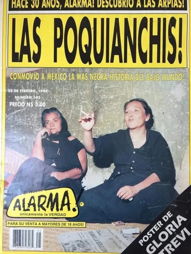 Las Poquianchis en la portada del Alarma