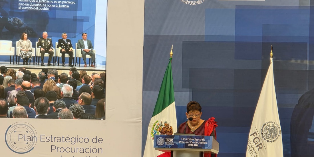 Evento encabezado por Ernestina Godoy.