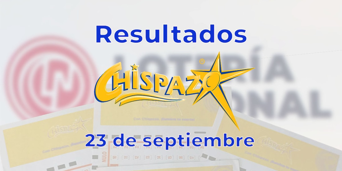Resultados del Chispazo de hoy 23 de septiembre del 2025.