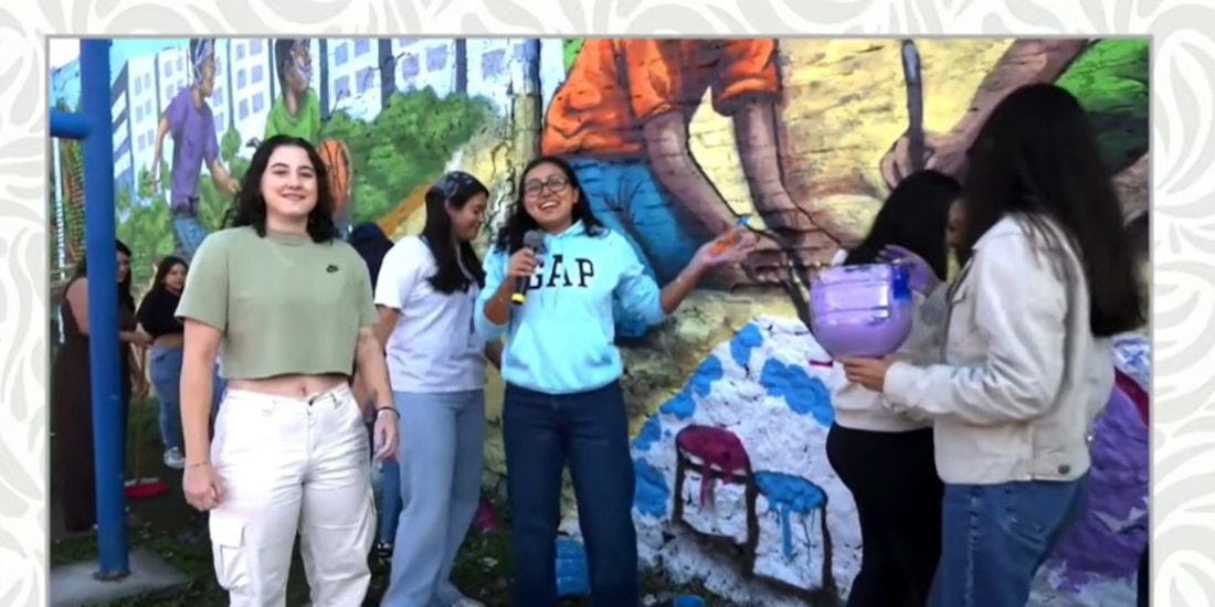 Jóvenes creativos en México.