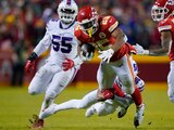 Una acción del Buffalo Bills vs Kansas City Chiefs, de la NFL