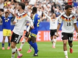 Alemania celebra uno de sus goles a Curazao en la Copa del Mundo 2026