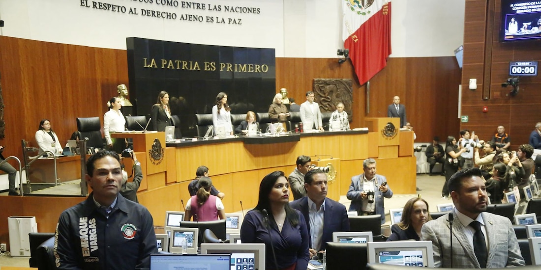 El pleno del Senado de la República
