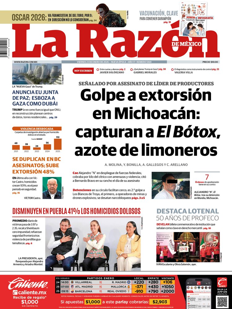 La Razón 23 Enero 2026