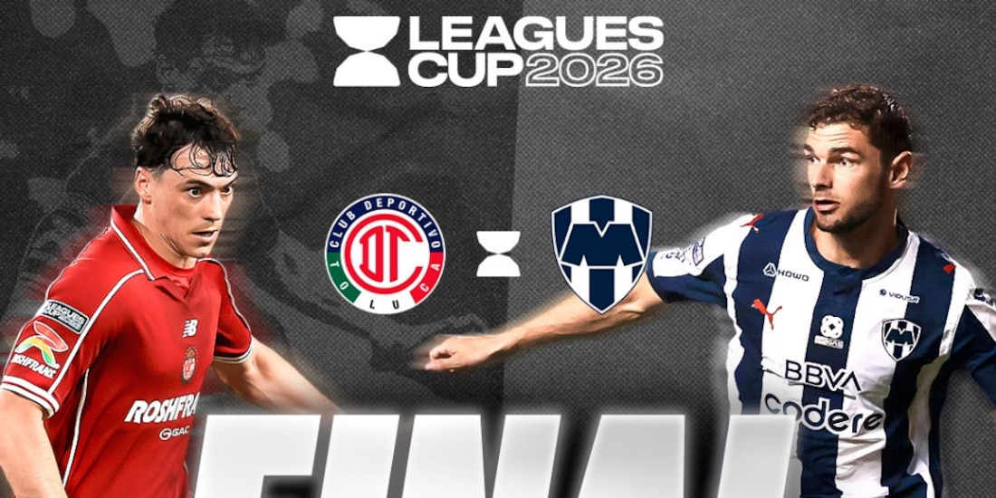 Toluca y Monterrey se verán las caras en la final de la Leagues Cup.
