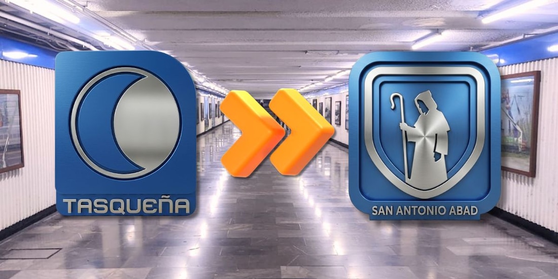 Tramo Tasqueña - San Antonio Abad de la L2 del Metro cerrará este fin de semana.