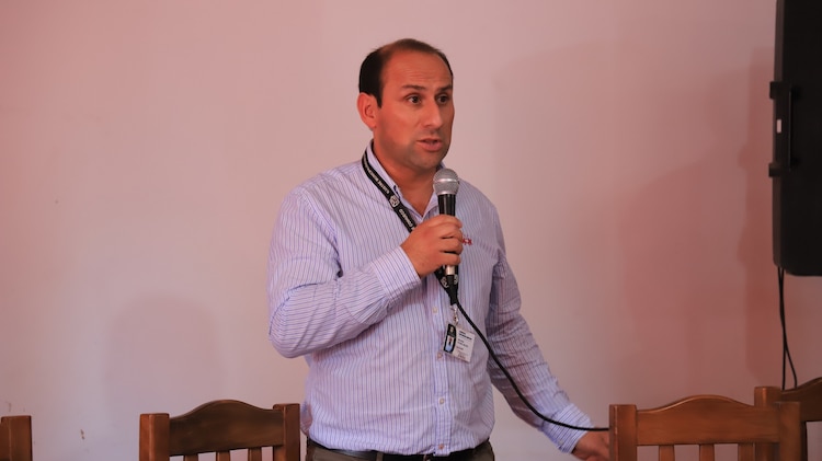 Wilson Palma, actual alcalde de Coihueco, Chile