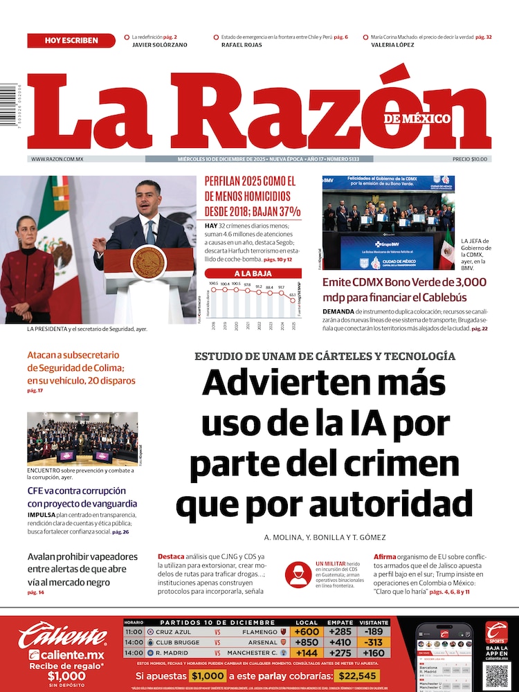 La Razón 10 Diciembre 2025
