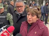 Delfina Gómez, en mensaje a medios.