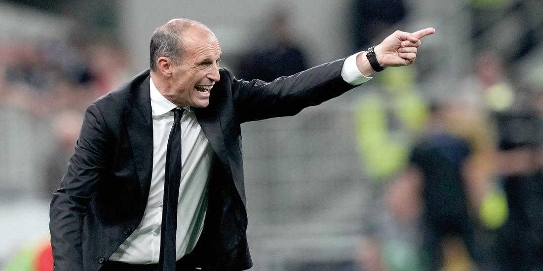 El estratega el fin de semana pasado en el partido del Milan en la Serie A
