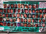 Cartel de personas desaparecidas en Morelos, divulgado el 28 de marzo.