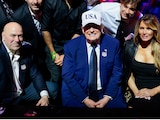 Donald Trump celebró sus 80 años con una función de UFC en la Casa Blanca.