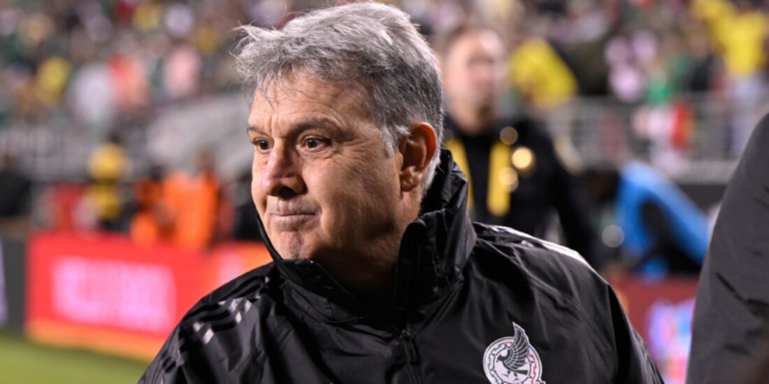 Gerardo Martino después de la derrota de México contra Colombia en Santa Clara, California.