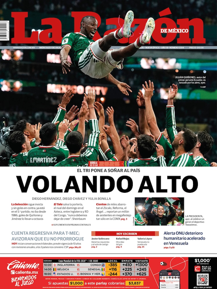 La Razón 01 Julio 2026