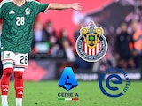 Santiago Sandoval, delantero de las Chivas, es seguido por un par de equipos de Europa