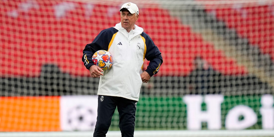 Carlo Ancelotti, técnico del Real Madrid, es el entrenador más ganador de la Champions