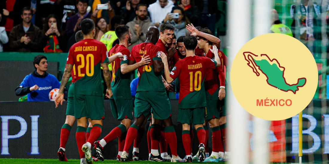 La selección de Portugal ya tiene su itinerario definido durante su estadía en México.