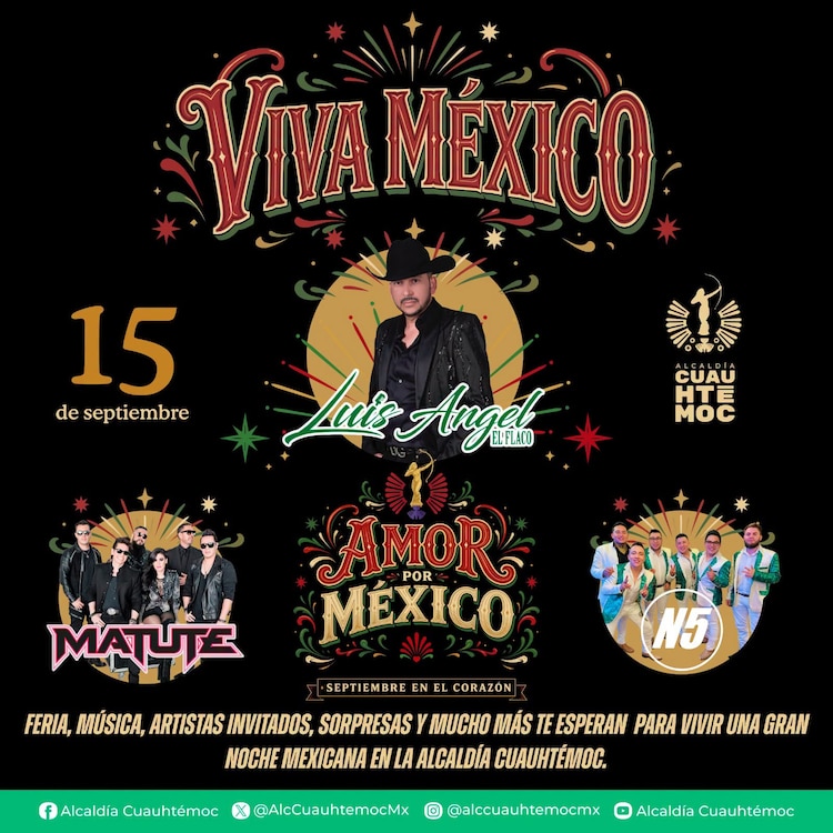 Luis Ángel El Flaco y Matute encabezan una vibrante celebración de fiesta y nostalgia en el corazón de la capital en estas Fiestas Patrias 2026.
