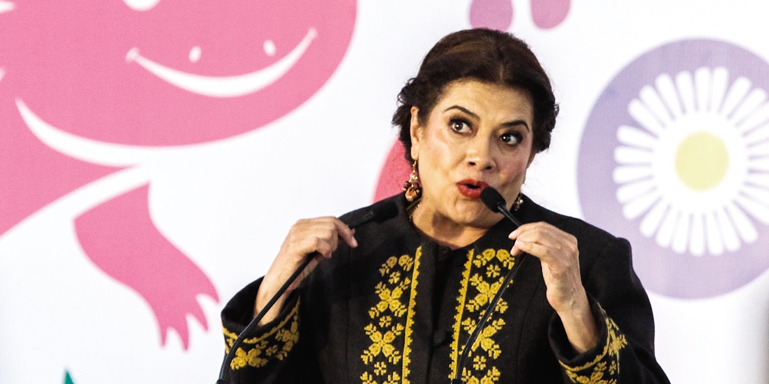 La Jefa de Gobierno, Clara Brugada, en una fotografía ilustrativa.