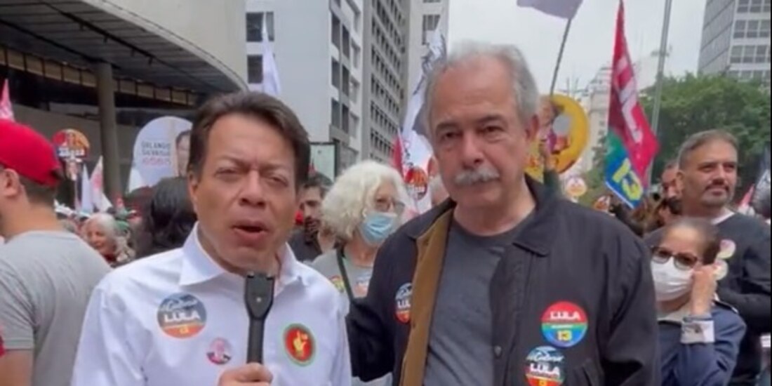 Mario Delgado, líder de Morena, resaltó que el candidato Lula da Silva será presidente de Brasil por segunda ocasión. 