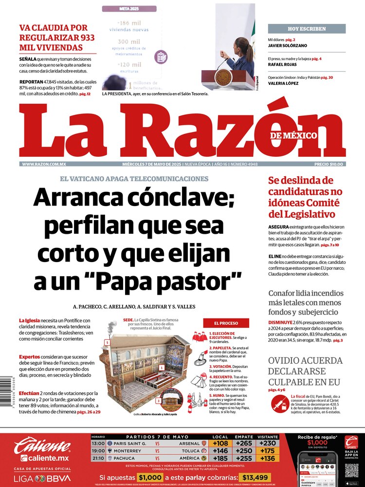 La Razón 07 mayo 2025