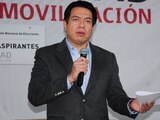 El presidente nacional de Morena, Mario Delgado.