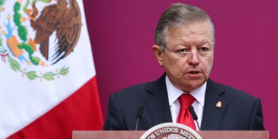 Arturo Zaldívar, ministro presidente de la Suprema Corte de Justicia de la Nación, en imagen de archivo.