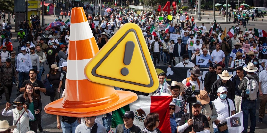 Estas son las marchas y manifestaciones previstas para hoy, 12 de abril.