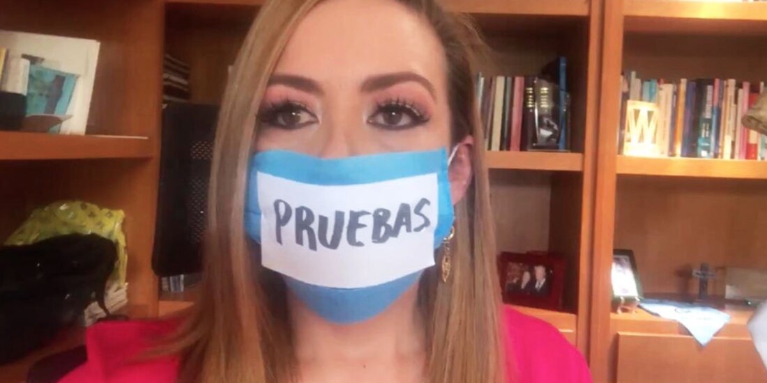 La Senadora Alejandra Reynoso